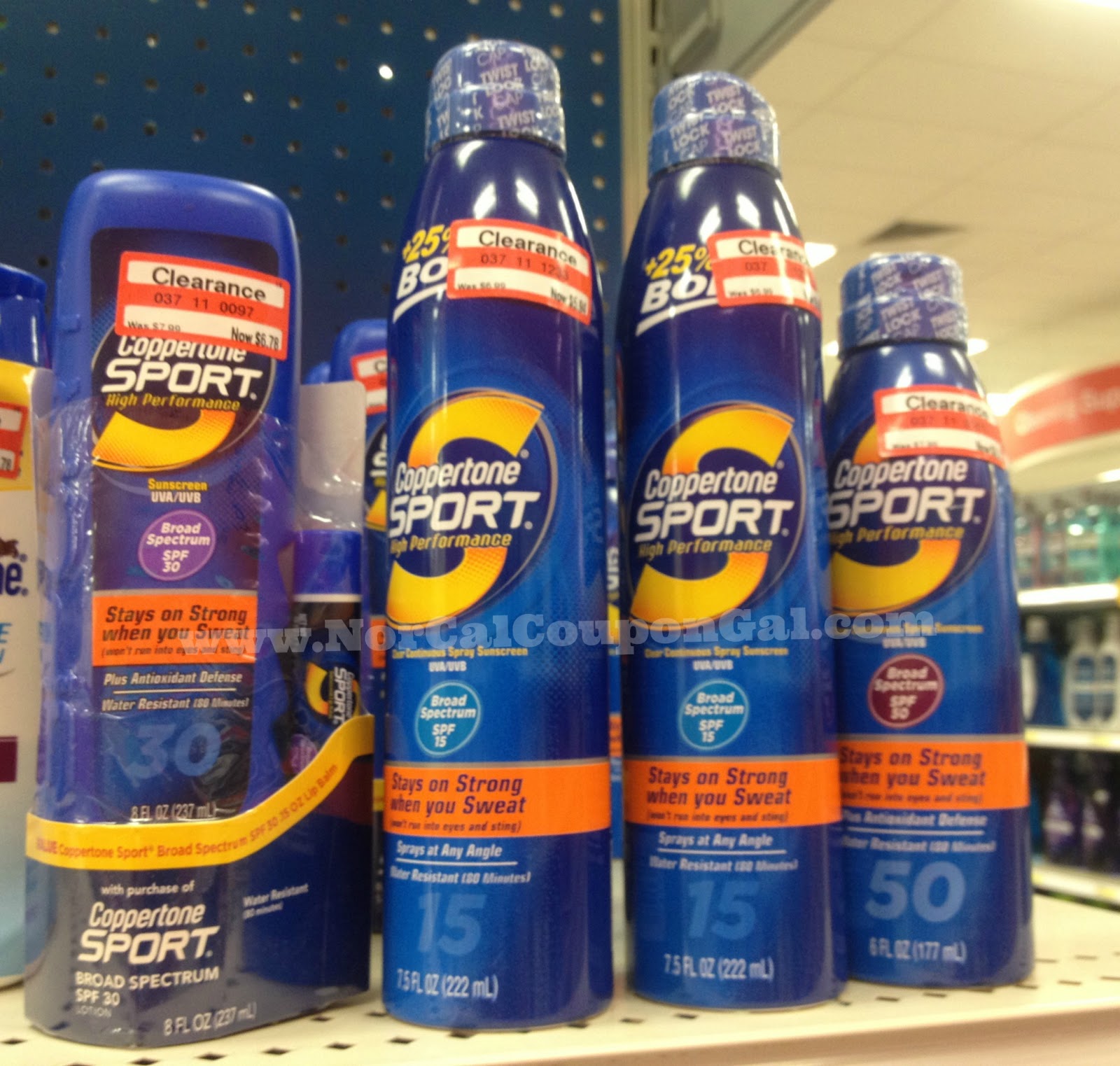 Target Coppertone Sport Sunscreen As Low As 2.07 Each NorCal Coupon Gal