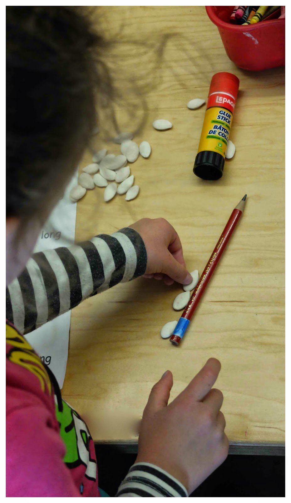 pumpkin seed measuring rubber boots and elf shoes
