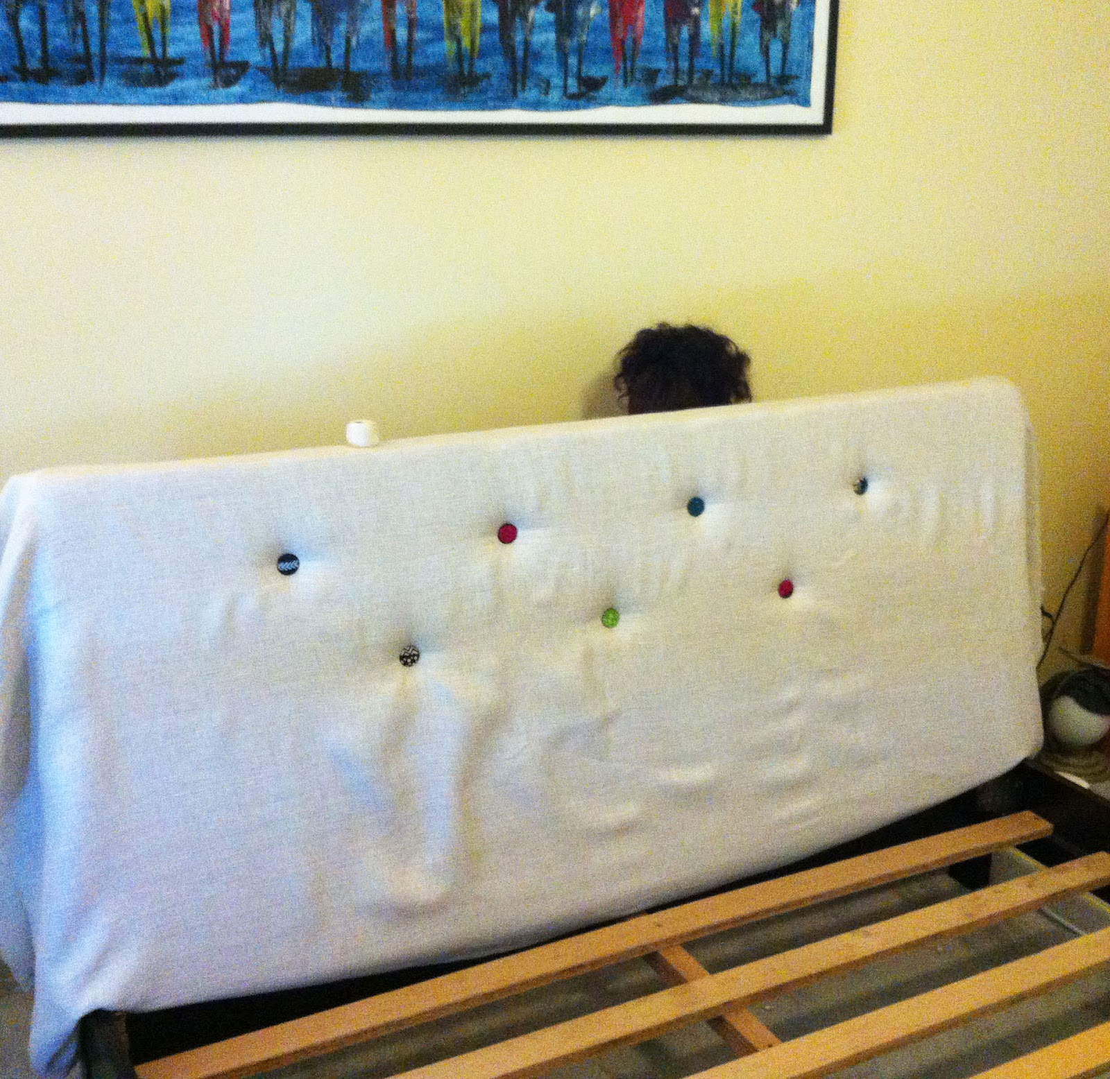 make...a padded bedhead! happyhappyyum