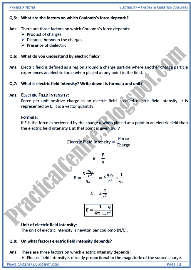 electricity-theory-and-question-answers-physics-x