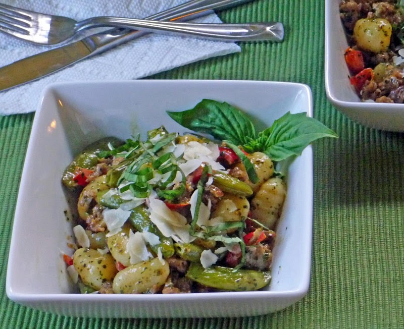Creamy Pesto Gnocchi with Italian Sausage Life Tastes Good