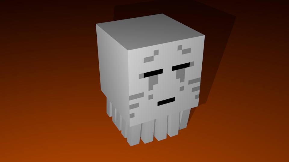 MINECRAFT GHAST This a another of my Minecraft creations, this time it&apos...