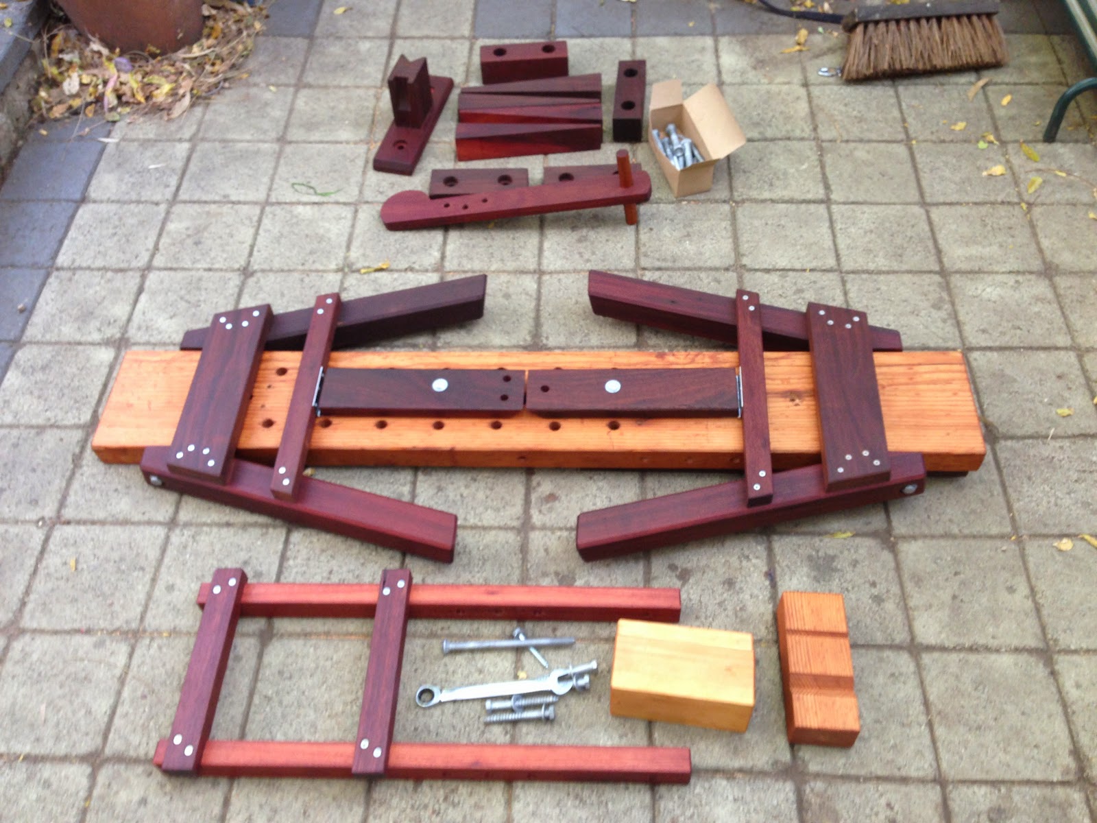 The Joy Of Wood Combining A Shaving Horse And Bowl Carving Bench