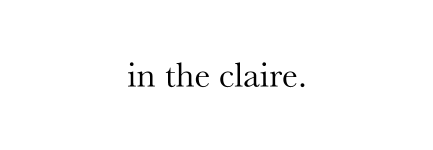 In The Claire