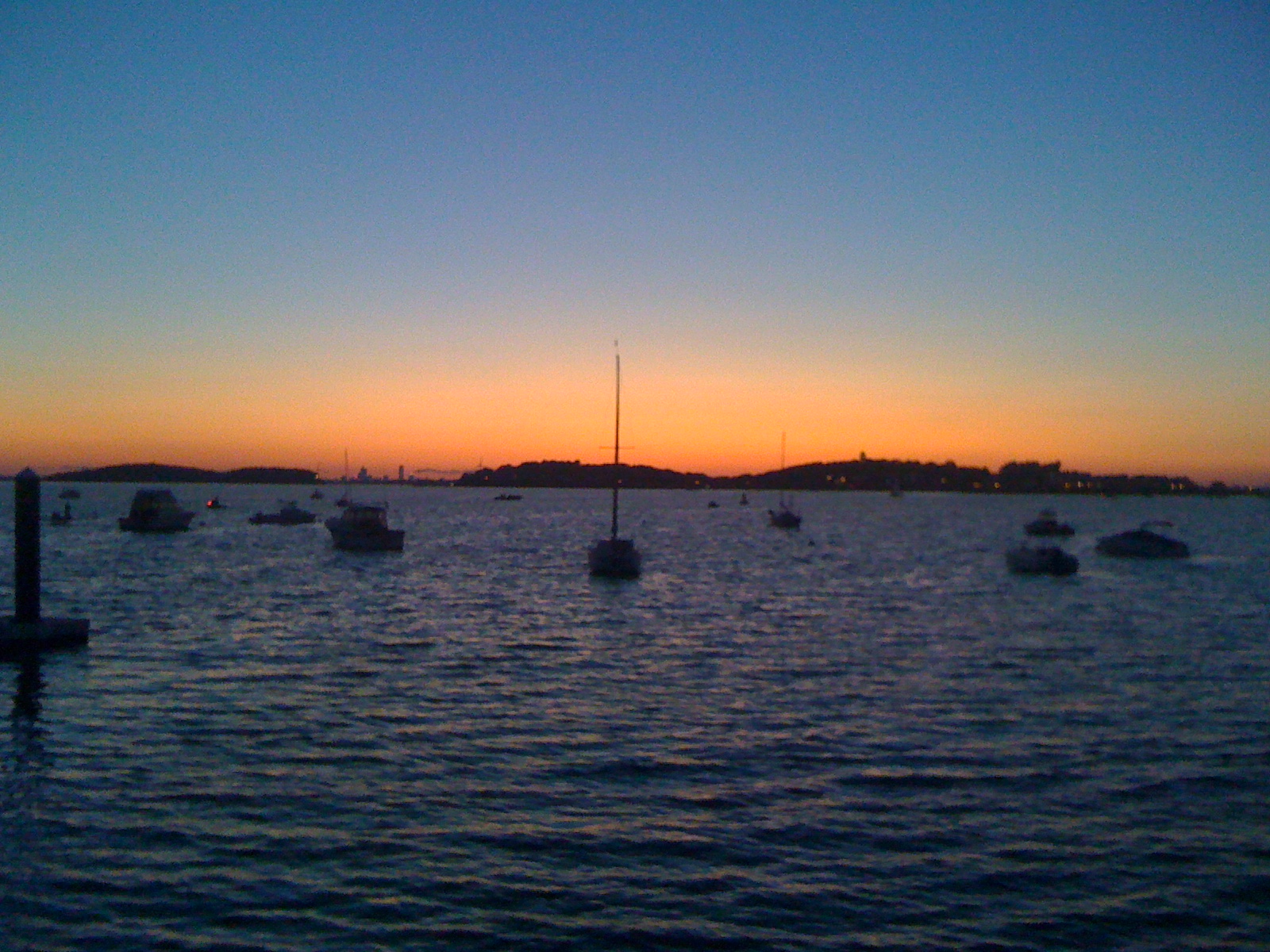 Wandering Voyager Harbor Illumination in Hull, MA