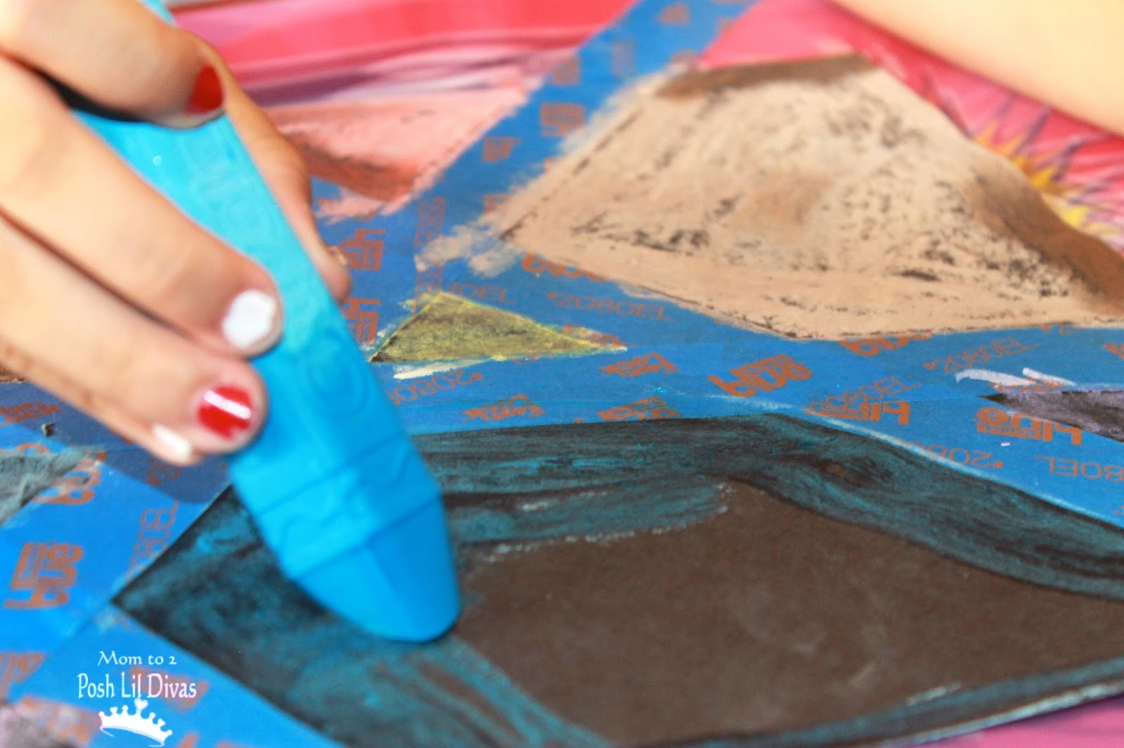 Allow your art work to dry.