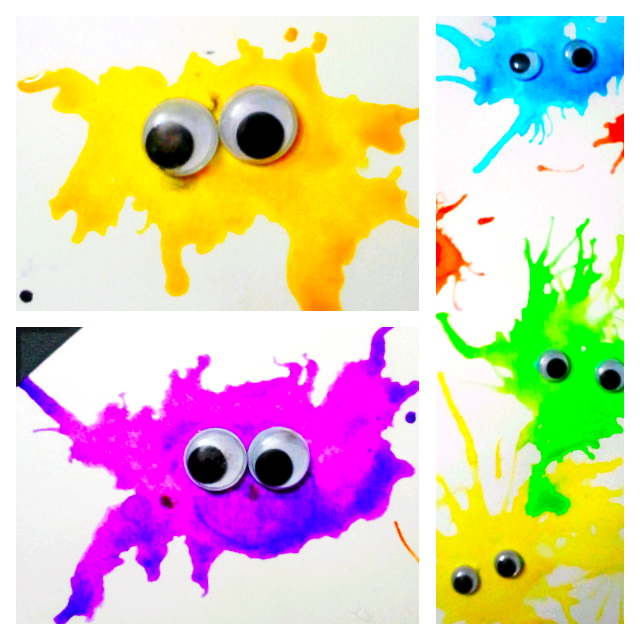 That's So Cuegly Monster Straw Painting