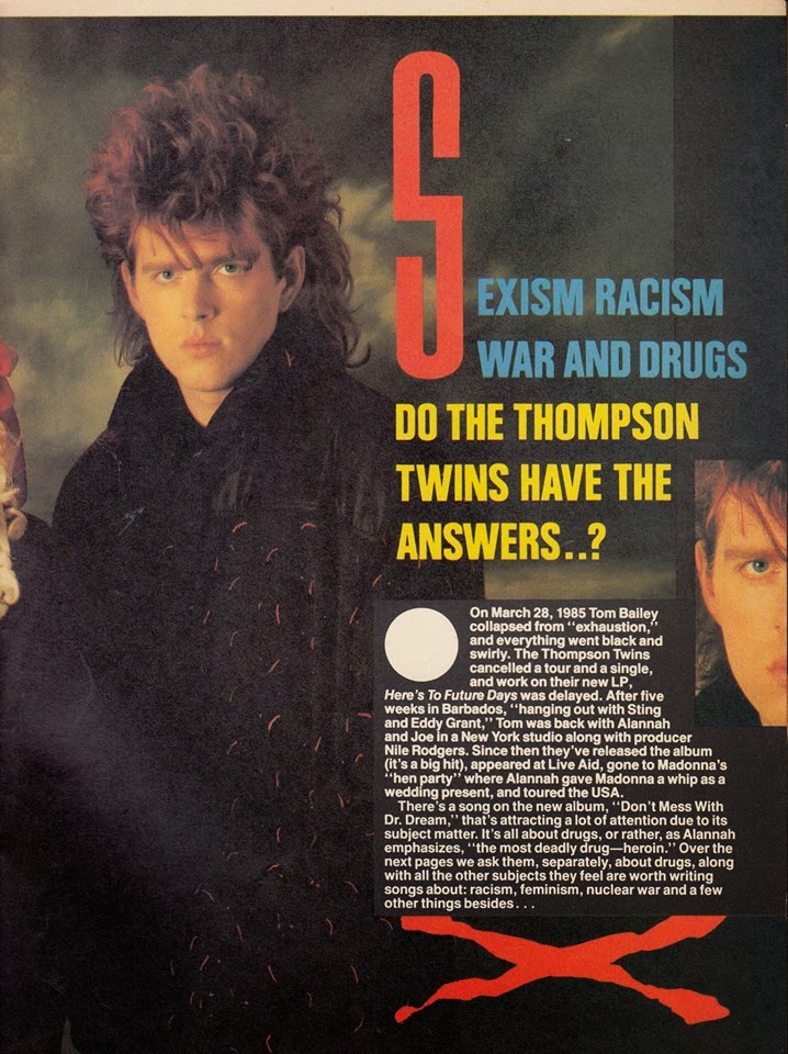 Thompson Twins - Hold Me Now - YouTube