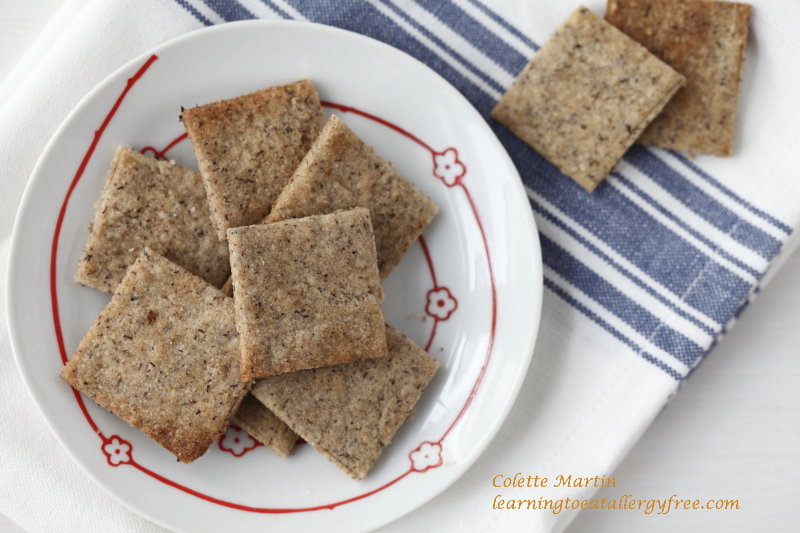 Learning to Eat AllergyFree Buckwheat Maple Crackers