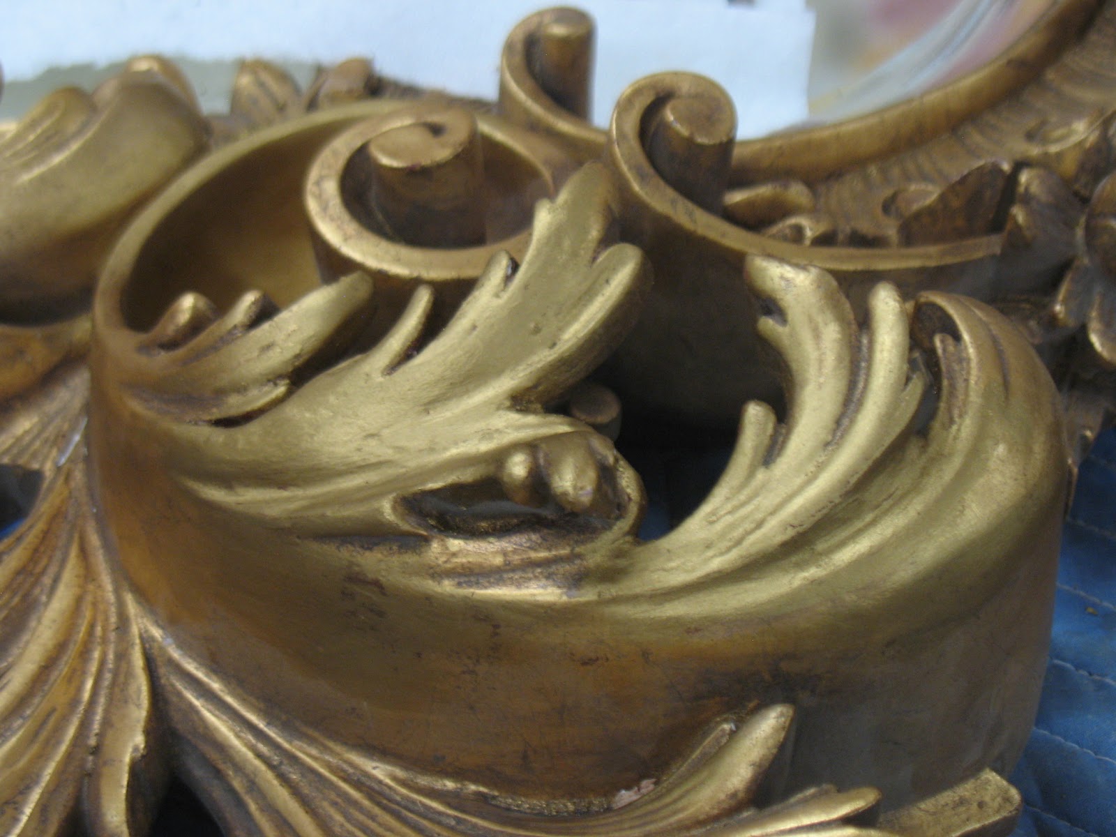 The Craftsman Restoration of Gilt Mirror Frame