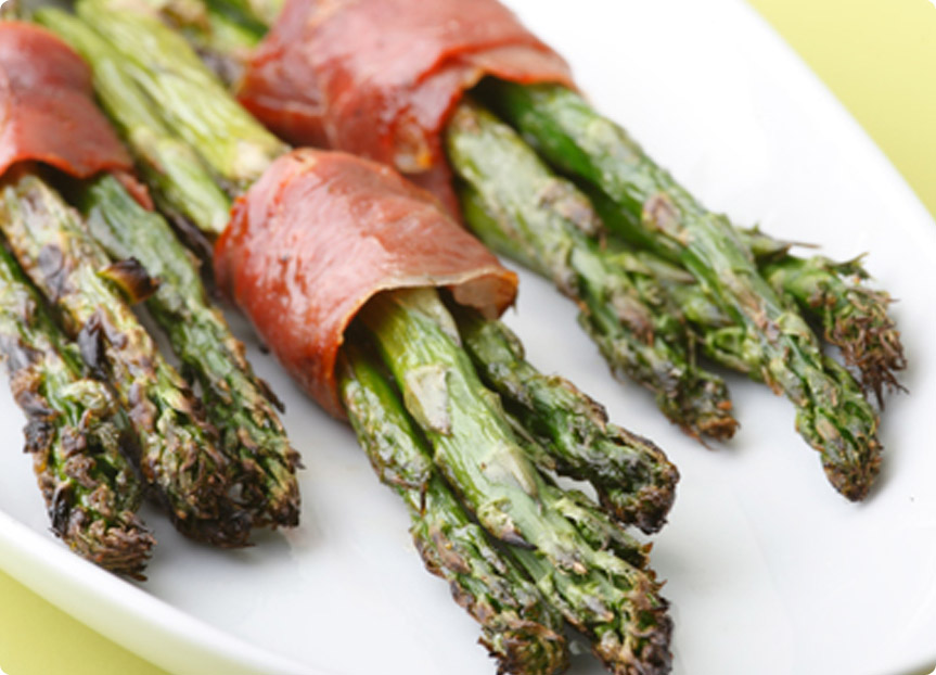 Eckert's Country Store & Farms Roasted Asparagus with Prosciutto