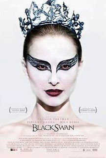 Movie poster of Black Swan, a film by Darren Aronofsky, on Minimalist Reviews.