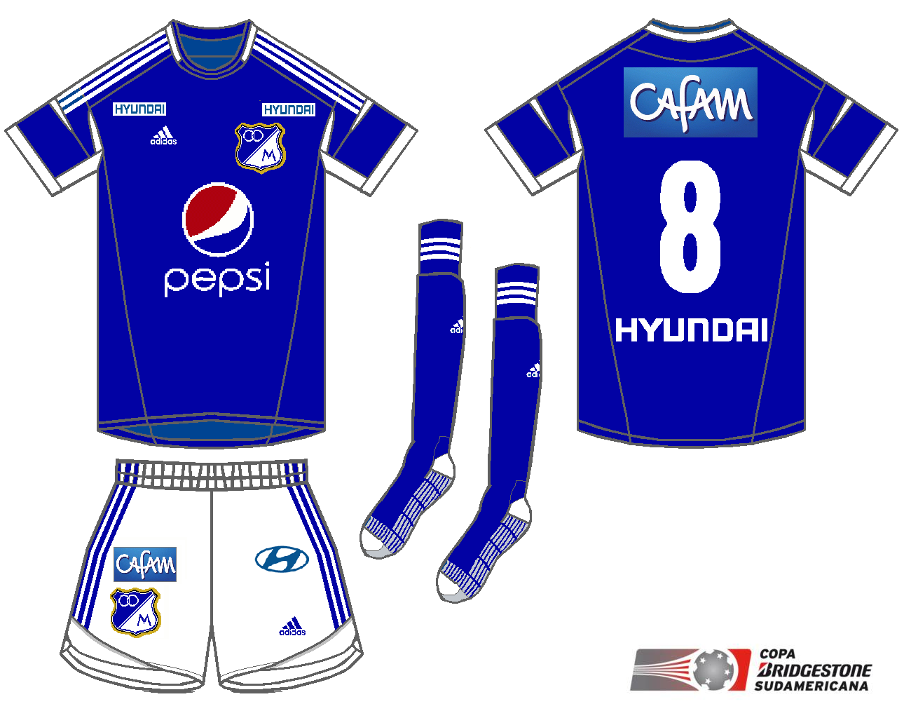 pantaloneta millonarios