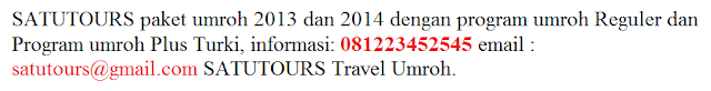 Info Paket Daftar Travel Umroh Surabaya