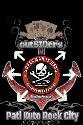 Logo Outsider & Lady Rose Pati Kuta Rock City