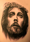Un très beau tatouage le présentant le visage de jesus. jesus tatouage visage