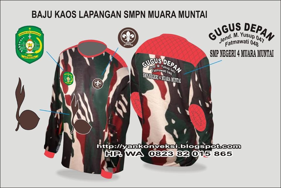 KAOS LAPANGAN PRAMUKA