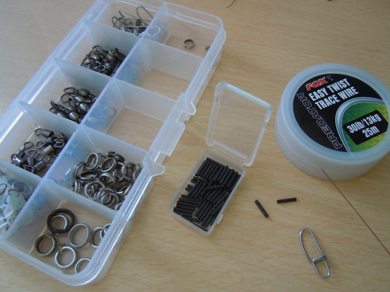 River Piker Fox easy twist trace wire trace making PART 1