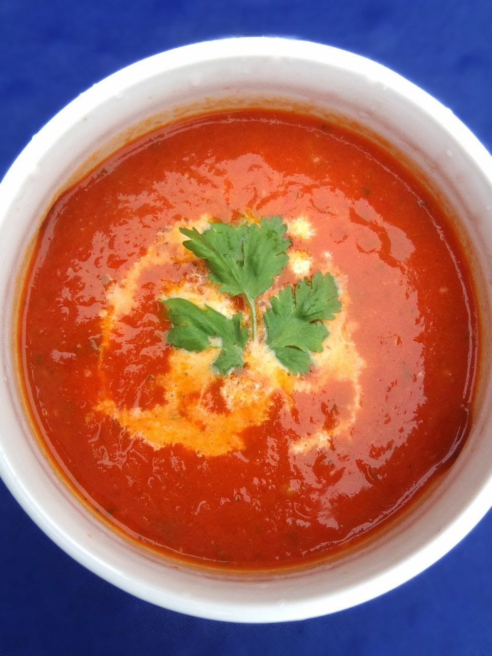 Scrumpdillyicious Oven Roasted Tomato Soup