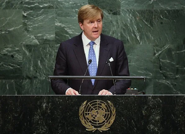 King Willem Alexander and Queen Maxima attended the 70th session of the UN General Assembly at the UN headquarters