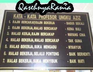 Kata-kata Profesor Ungku Aziz