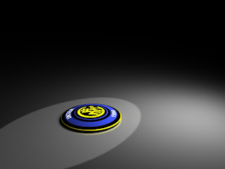 Inter Milan 3D Logo HD Wallpaper