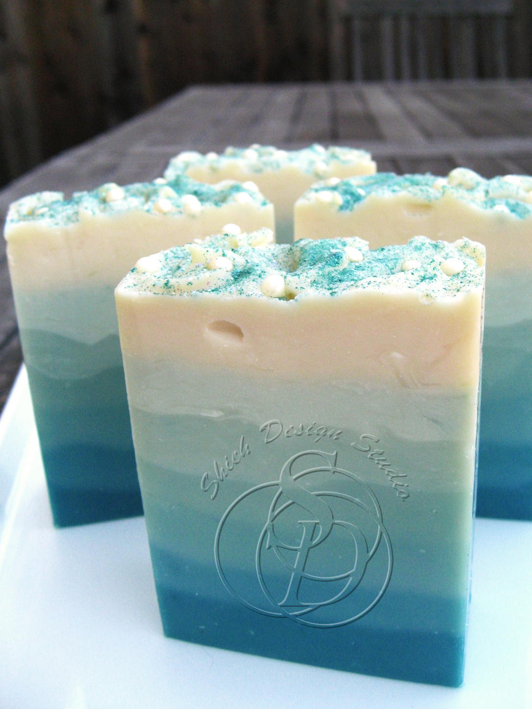 The Soap Bar Gradient Soap Tutorial Emily Shieh