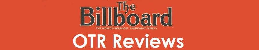 Billboard Magazine OTR Review Index