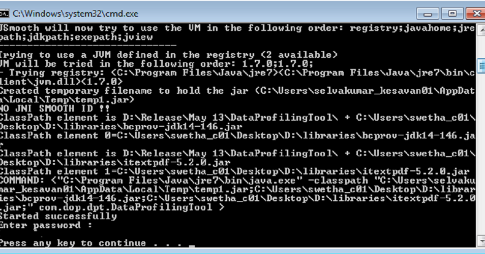 Data Profiling Tool by Infosys | PO TOOLS