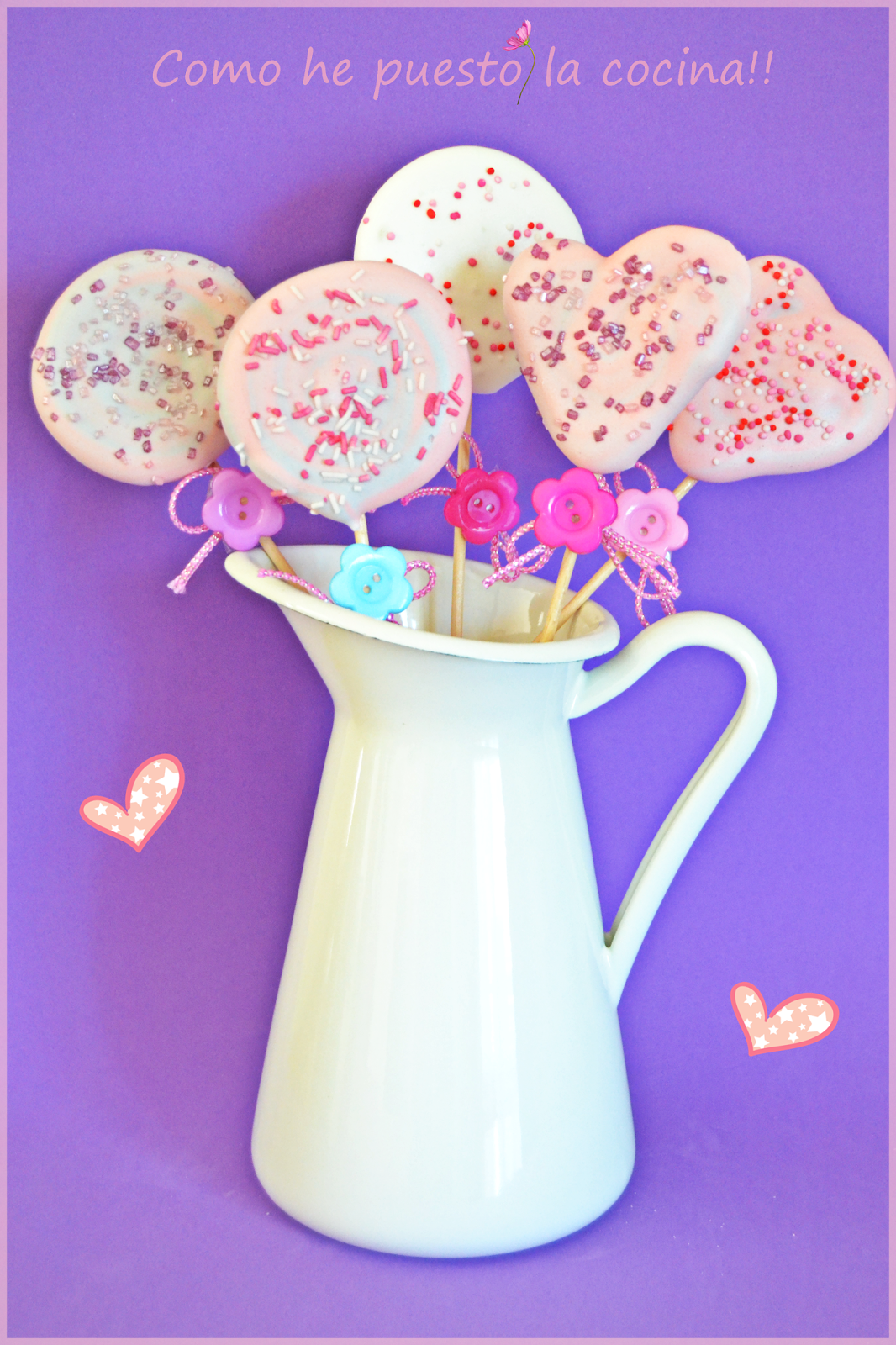 COMO HE PUESTO LA COCINA MERINGUE POPS