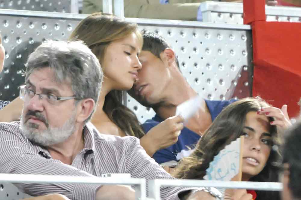 Cristiano Ronaldo with his girlfriend Irina | Soccer ...