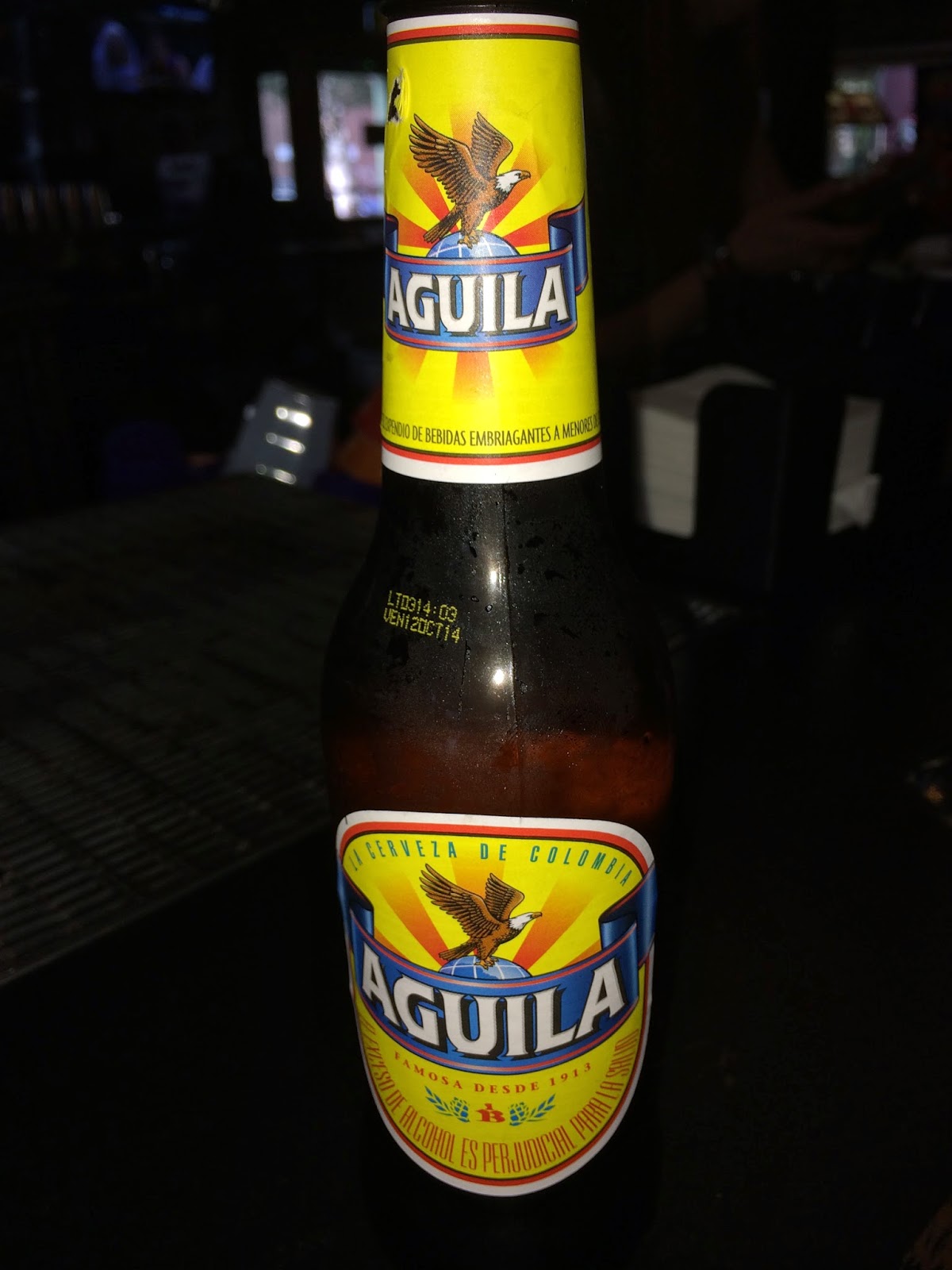 World Beer Experience Cerveza Aguila Colombia 21/3/2014