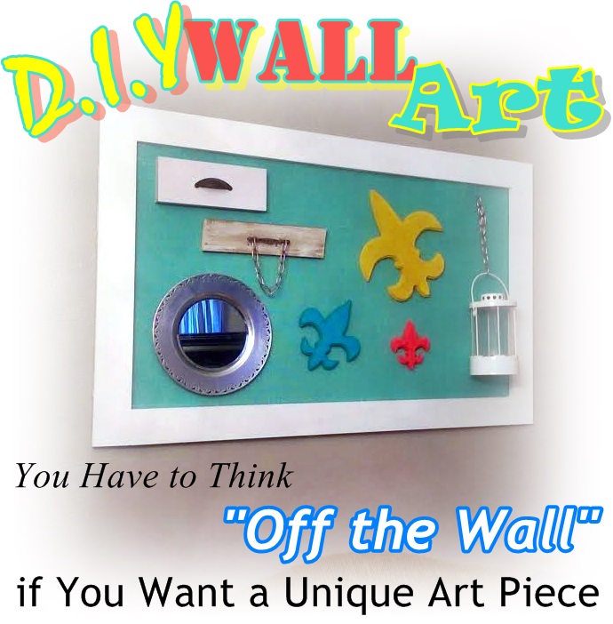 Megmade Creations DIY Wall Art How to Make a Large Frame and