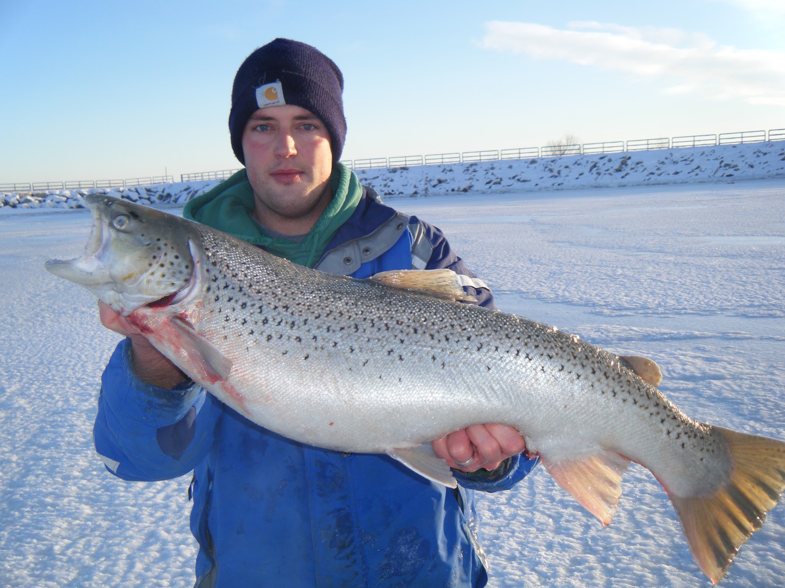 Wisconsin Fishing Reports Ice Fishing for Great Lakes Trout