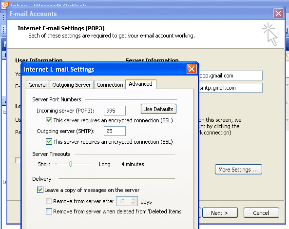 Delete Profile Outlook 2003 Vista