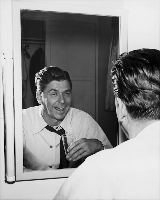 Check Out What Ronald Reagan Looked Like  in 1955 