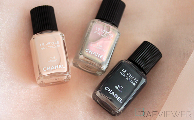 Chanel Atmosphere Le Vernis Nail Polish : Review, Swatches and