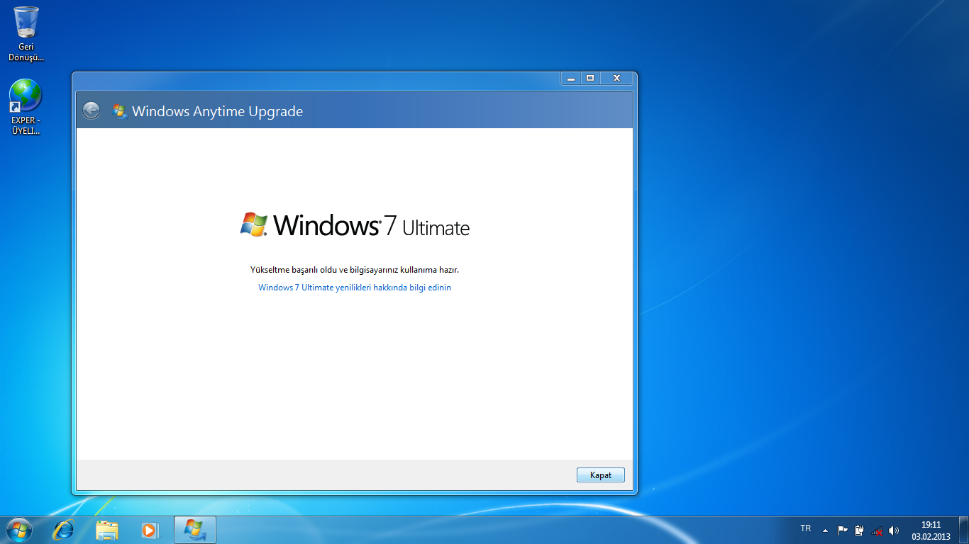 windows 7 starter yukseltme