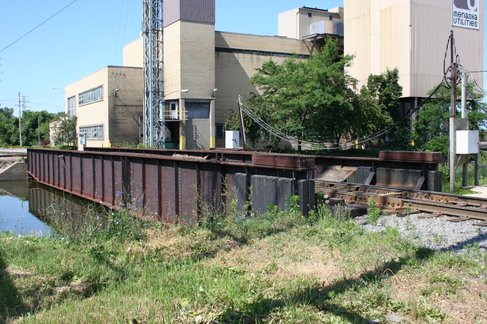 MENASHA Water Street Railroad Bridge