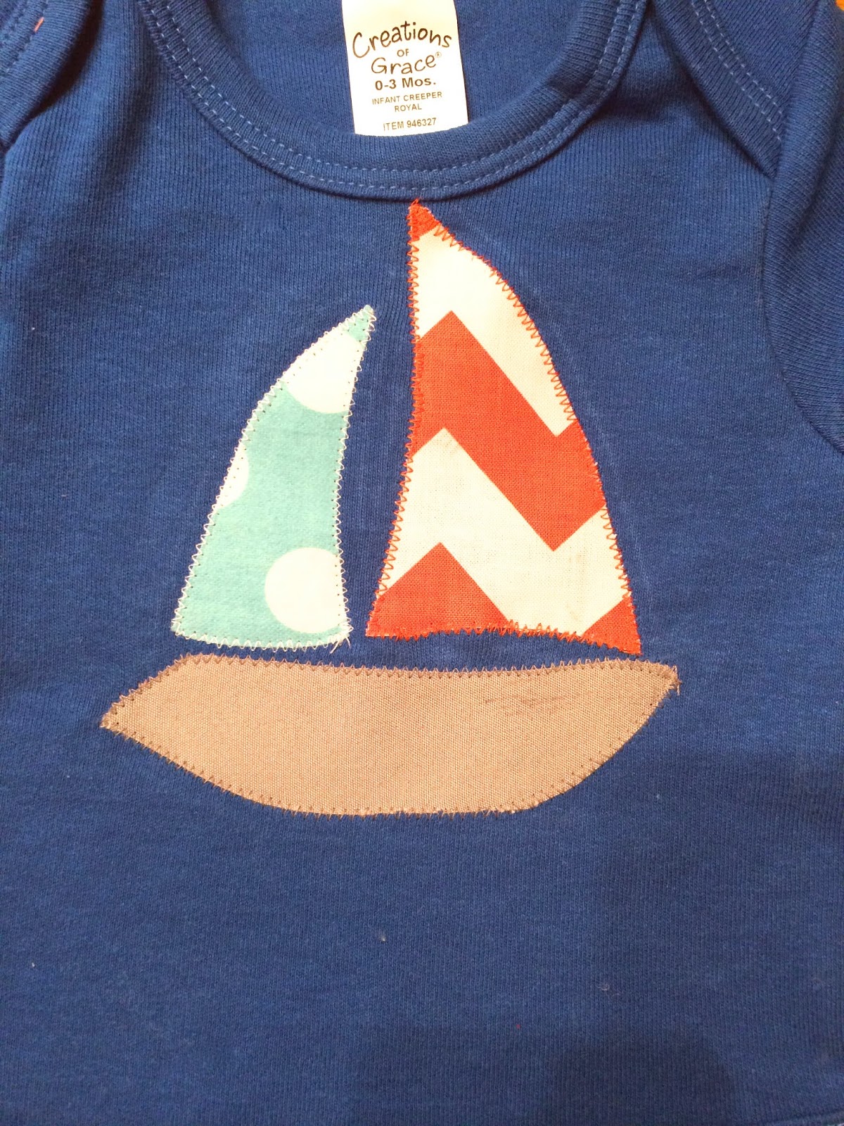 Sincerely, Sarah Applique Baby Clothes