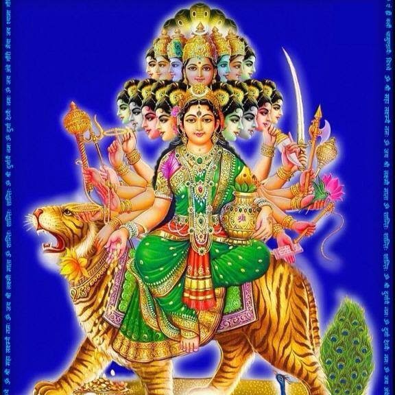 THE WORLD OF BHAJAN-SIMRAN, GURBANI AND WORSHIP SONGS: Maa Nav Durga  Wallpaper, Image, Photo, Pics, Pixs, Pictures