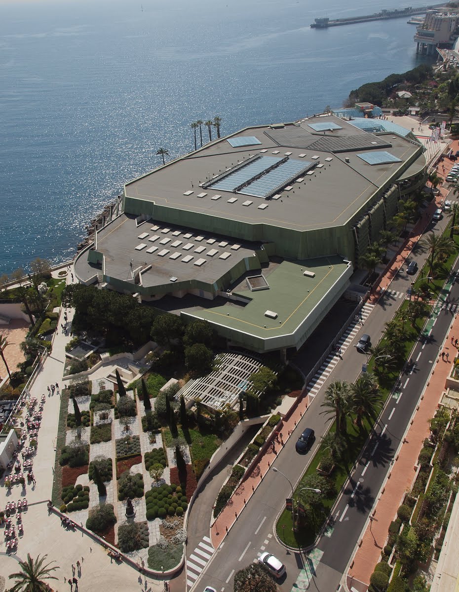 Monte Carlo Weekly Photo Bird S Eye View Of The Grimaldi Forum