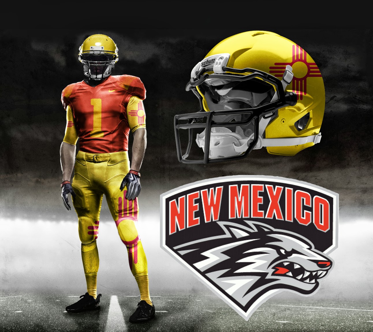new mexico lobos football jersey