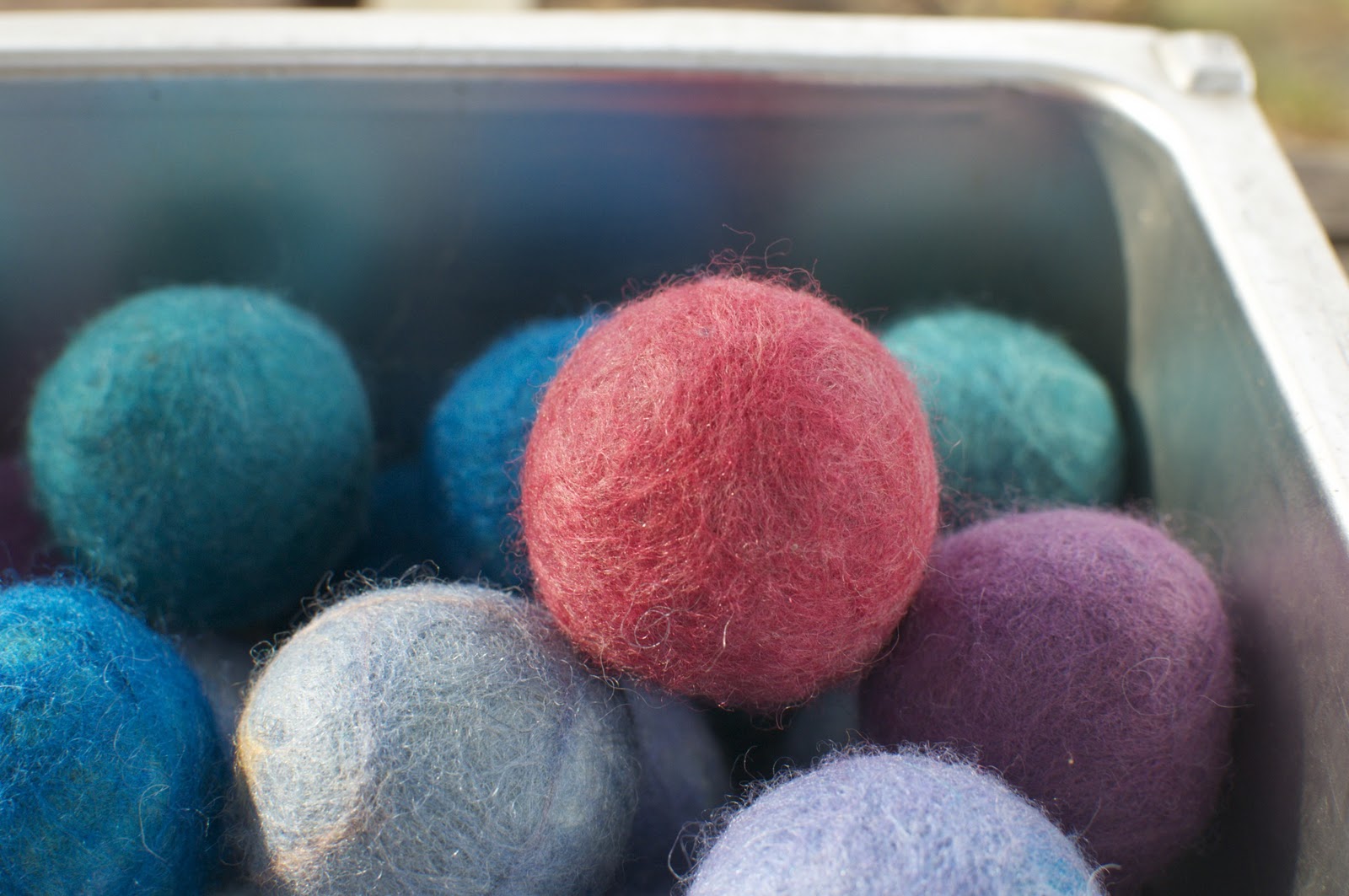 Cubit's Organic Living DIY Felted Wool Balls for Busy Toddlers