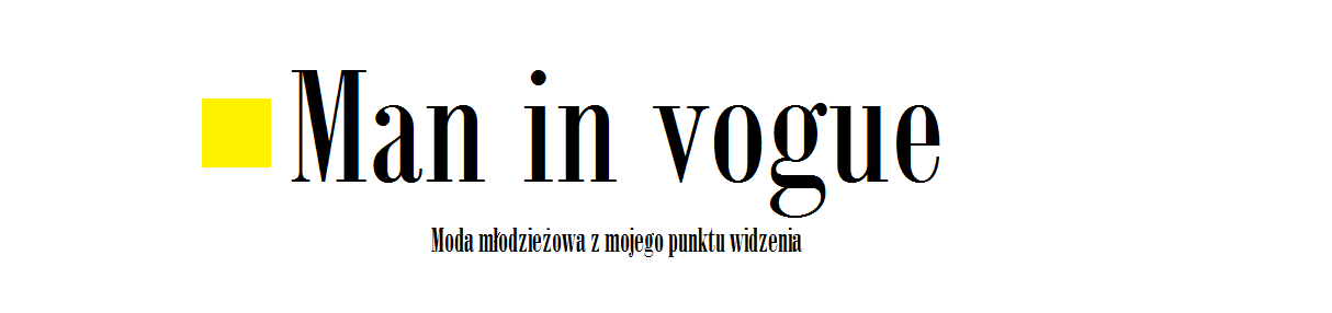 Moda młodzieżowa z mojego punktu widzenia. 