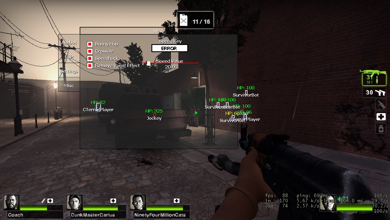 Left 4 Dead 2 Hack Left 4 Dead 2 Hack