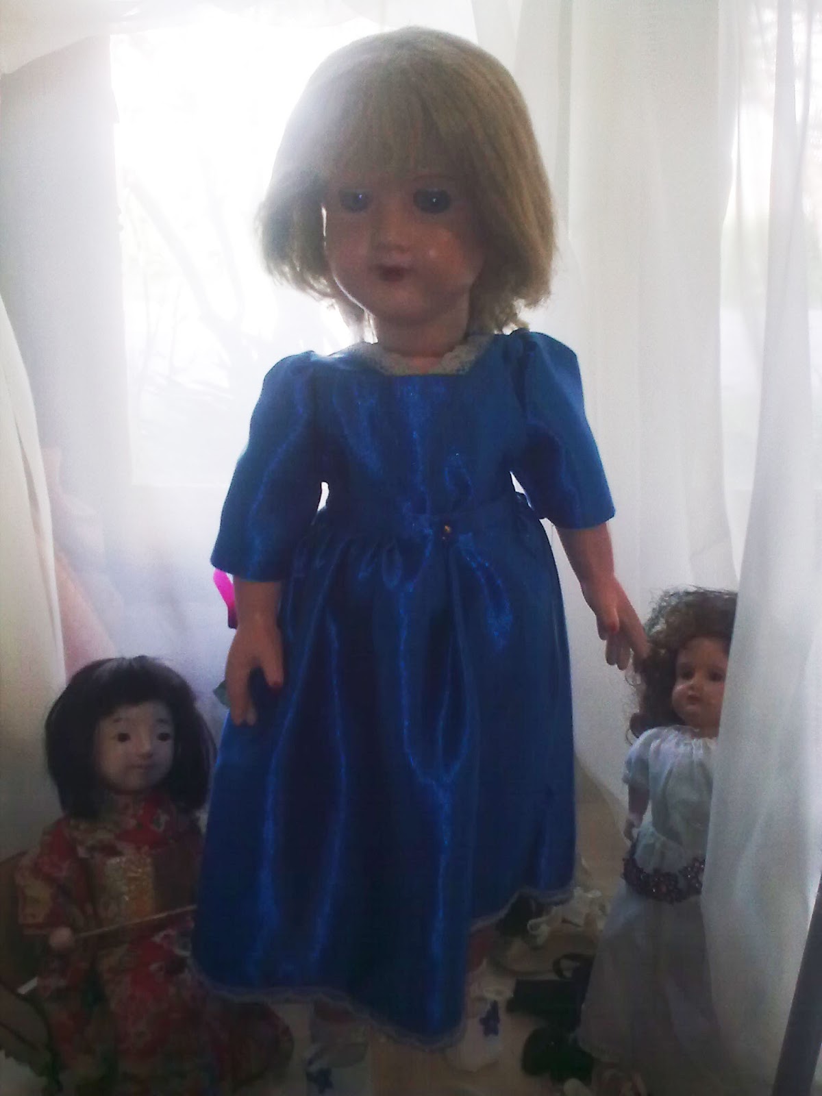 muñeca antigua linda miranda