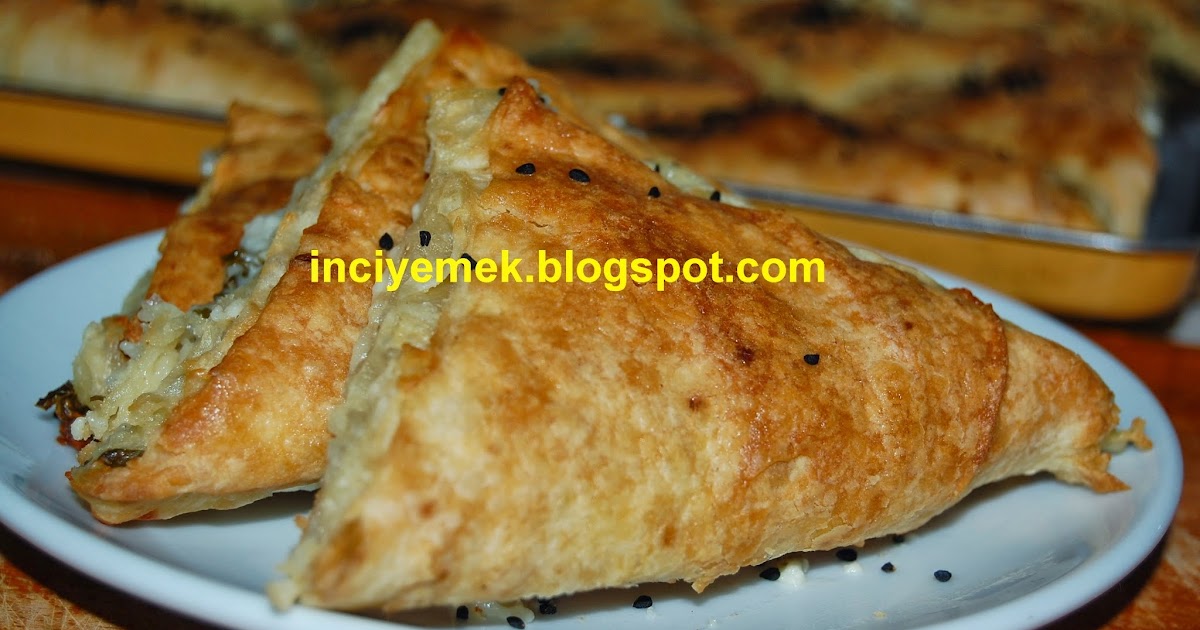 İNCİ İLE DÜNDEN BUGÜNE ZARF BÖREK