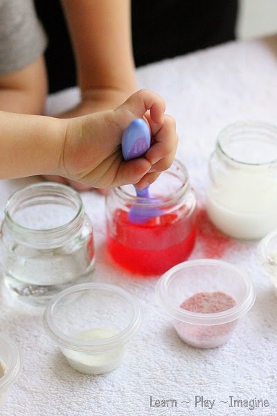 Simple water science for kids - what dissolves in water?