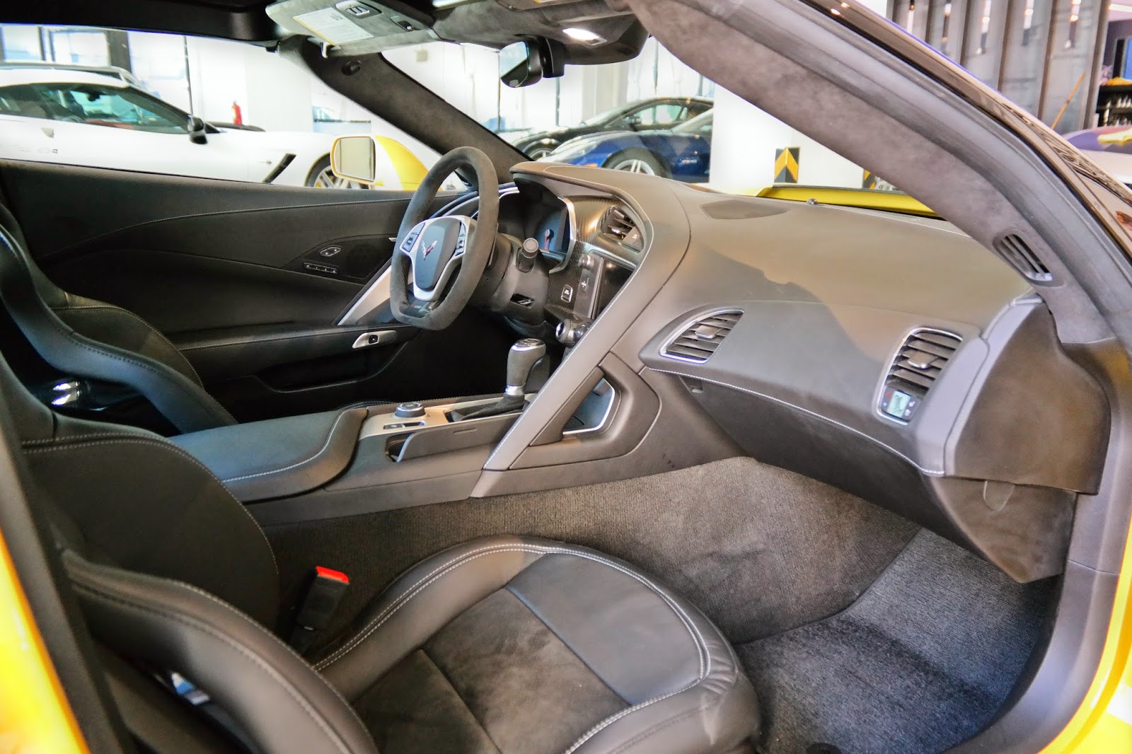 Corvette C7 Z06 Carbon Interior Passenger Side